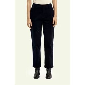 NEVER WORN | SCOTCH & SODA | Abott Corduroy Chino Pants | Navy Blue - 24/30
